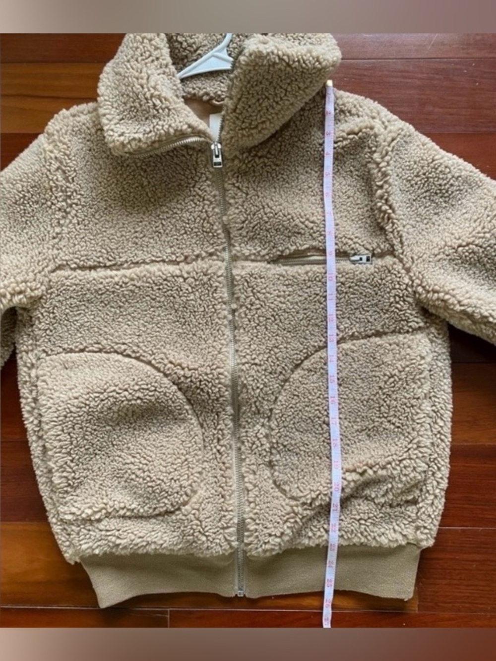 Aritzia teddy coat as soon on Kendall Jenner- Tan- oversized fit - Picture 6 of 6